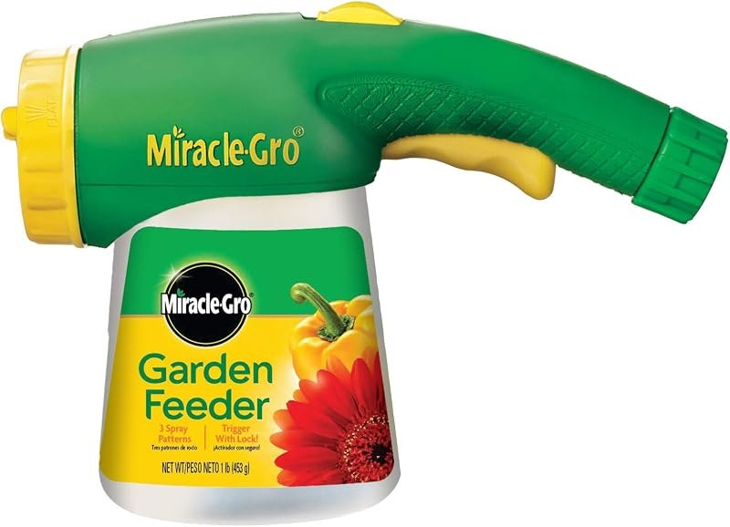 Miracle-Gro Garden Feeder with Water Soluble All Purpose Plant Food, 1 lb. — Hoses, pruners, and beds that surviv for