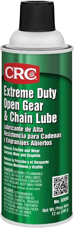 CRC Extreme Duty Open Gear & Chain Lube 03058 — Locks, mounts, and chain lube. kit for locks mounts chain lube