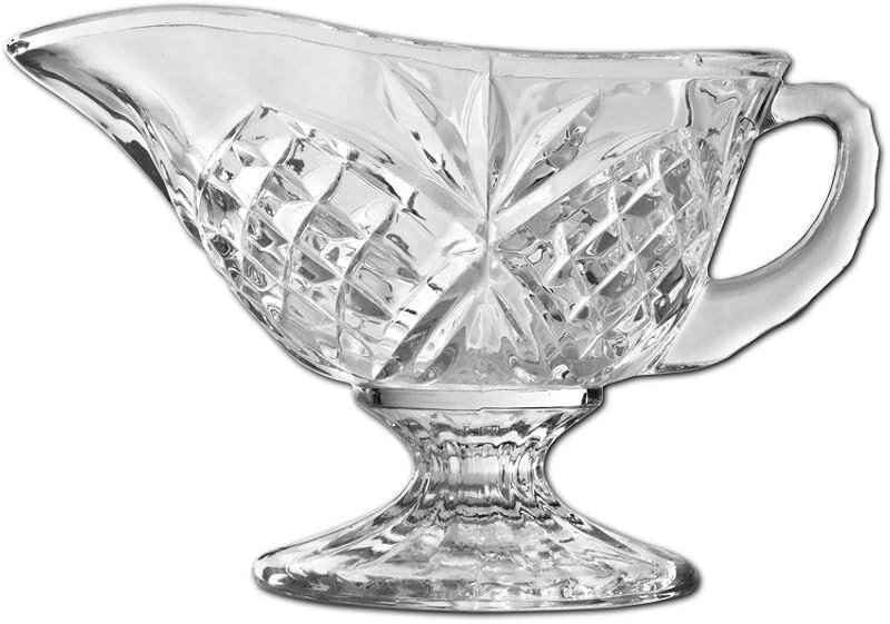 Godinger Gravy Boat Thanksgiving Table Decor Red Holiday Decor, Clear — thanksgiving gravy boat for thanksgiving gravy