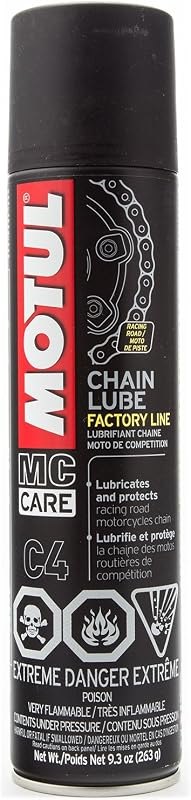 Motul MC Care C4 Chain Lube Factory Line — best motorcycle chain lube for motorcycle chain lube