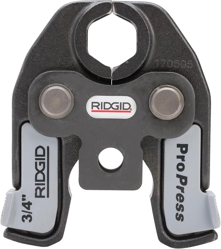 RIDGID 16963 3/4" ProPress Jaw for Compact Series Press Tools, Lightweight and Compact Press Tool Jaw for 3/4" Copper