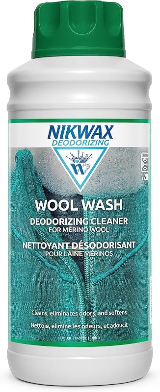 Nikwax Wool Wash, 1000ml — Stain, wool wash, and dryer bits. he for stain wool wash dryer