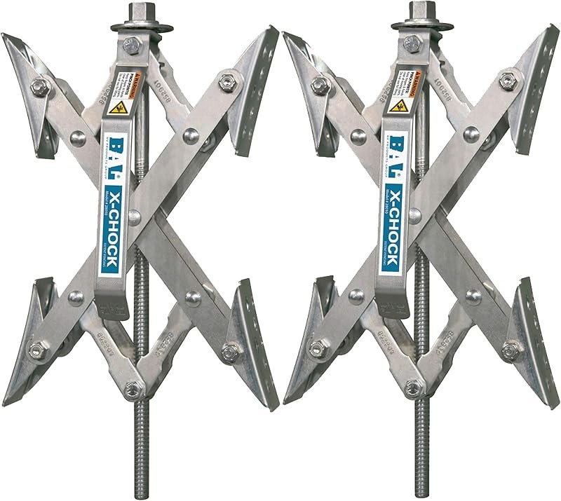 X-Chock Wheel Stabilizer - Pair - One Handle - 28012 — best rv chocks for chocks
