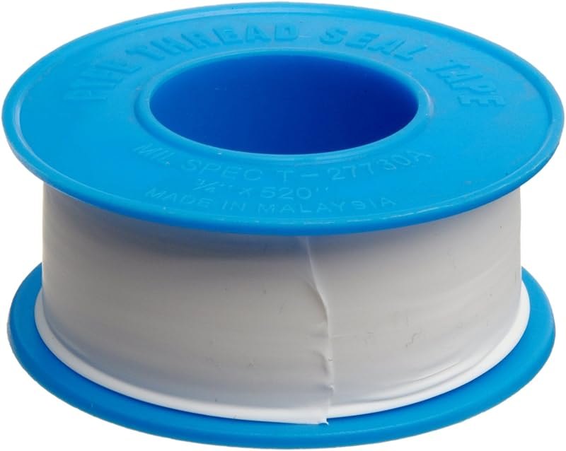 Dixon Valve TTB75 PTFE Industrial Sealant Tape, -212 to 500 Degree F Temperature Range, 3.5mil Thick, 520" Length