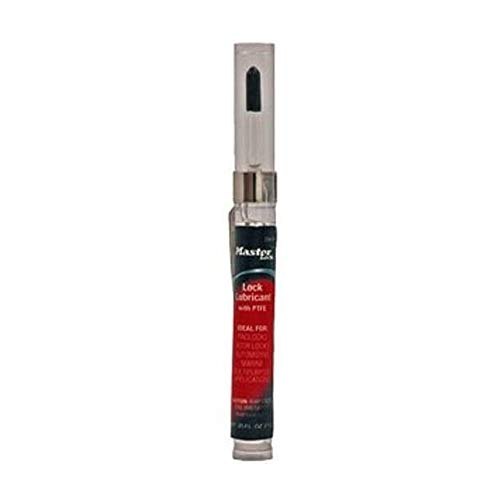 Master Lock PTFE Lock Lubricant, Non-Toxic and Biodegradable Lock Lubricant, 0.25 Fluid Ounces, 2300D — Locks, mounts