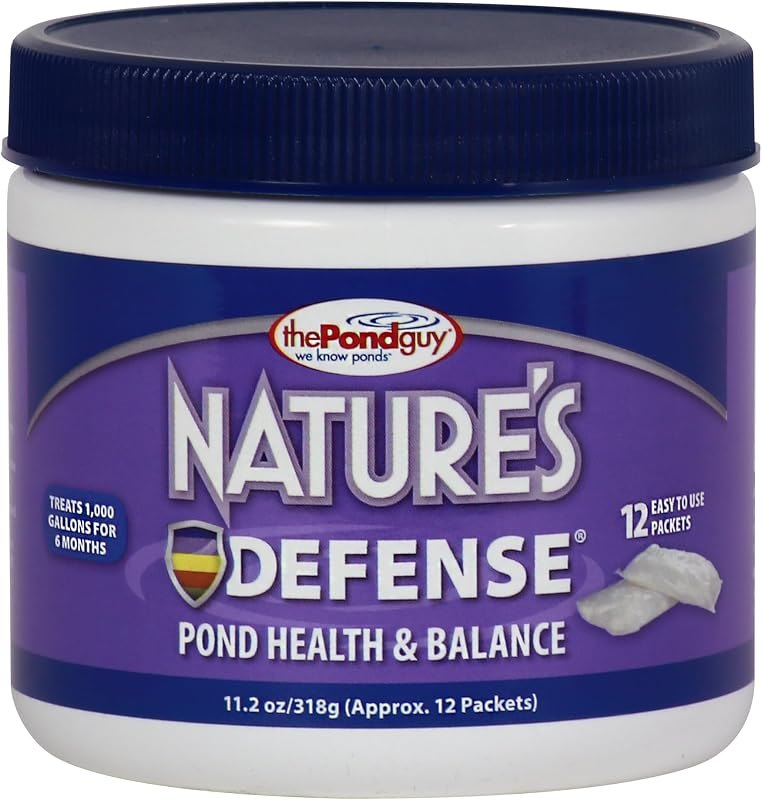 The Pond Guy Nature's Defense Beneficial Bacteria Treatment, 12 Packets — pond beneficial bacteria for pond beneficial