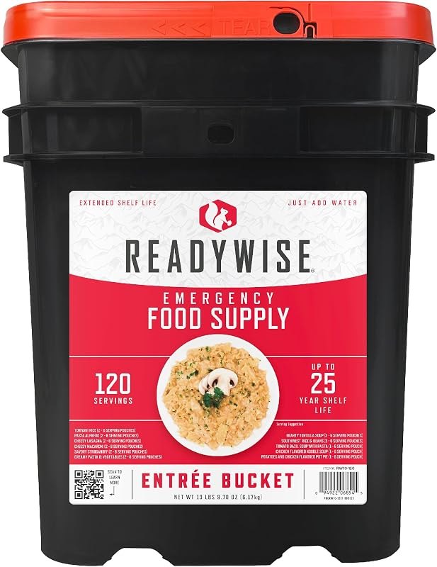 READYWISE Emergency Survival Food Supply Favorite Sample Bucket 120 Serving — Best Products for your homestead and for