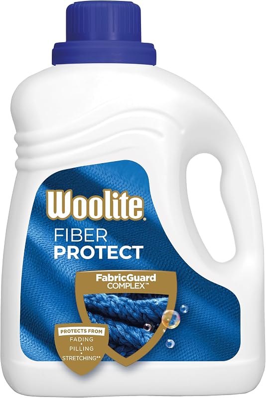 Woolite Damage Defense Liquid Laundry Detergent, 66 Loads, 100oz — Stain, wool wash, and dryer bits. he for stain wool