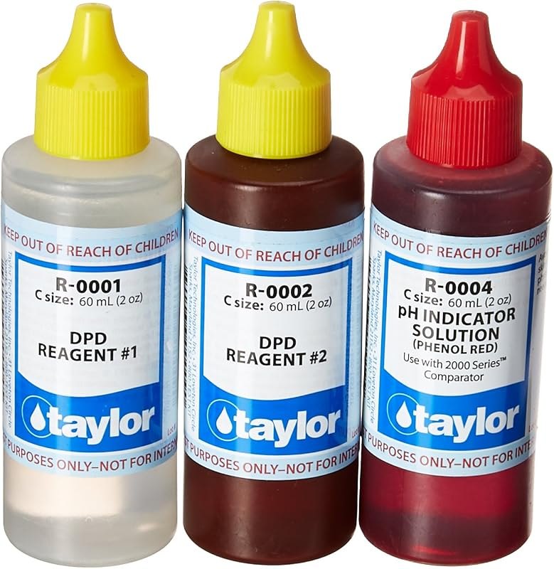 Taylor Replacement Reagent Refill Kits, Prevent Corrosion - Basic Refill Kit - 2 oz. — Minerals and stock tank gear