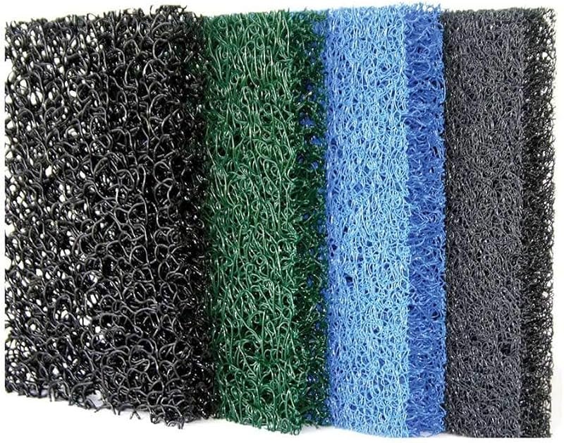 Matala MAT4PKHALF Half Sheet Pond and Koi Filter Media (4 Pack), 39" x 24", Multicolor — pond filter for pond filter