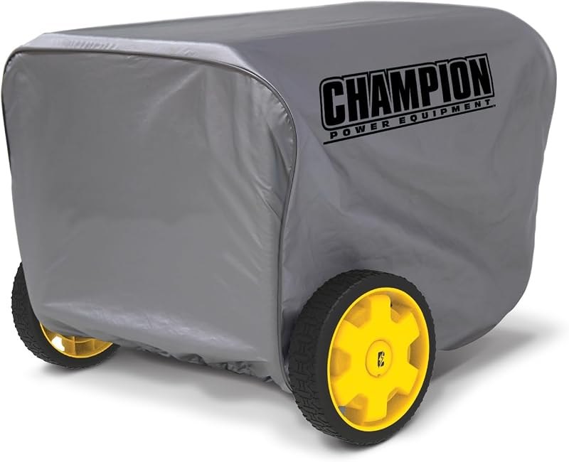Champion Power Equipment Weather-Resistant Storage Cover for 4800-11,500-Watt Portable Generators — best generators
