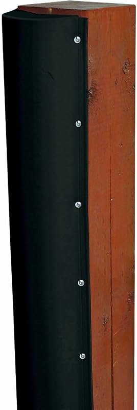 Dock Edge + DE1020BF PVC Piling Bumper (Black, 6-Feet) — best fenders for fenders