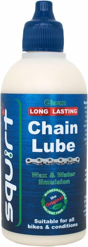 Squirt Chain Lube for Bikes 120 ml — Locks, mounts, and chain lube. no le for locks mounts chain lube