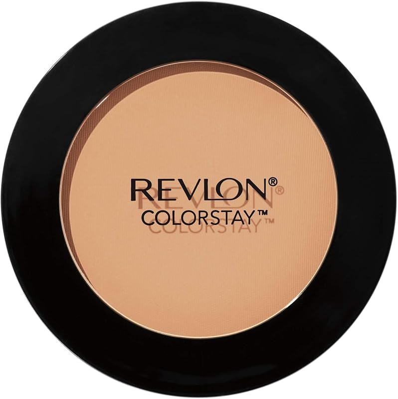 Revlon ColorStay Pressed Powder Face Makeup, Longwearing, Fragrance-Free, Noncomedogenic, 840 Medium, 0.3 oz — makeup