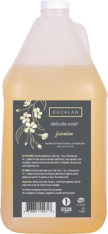 Delicate Wash Wrapture - Jasmine Jug — wool wash eucalan for wool wash eucalan