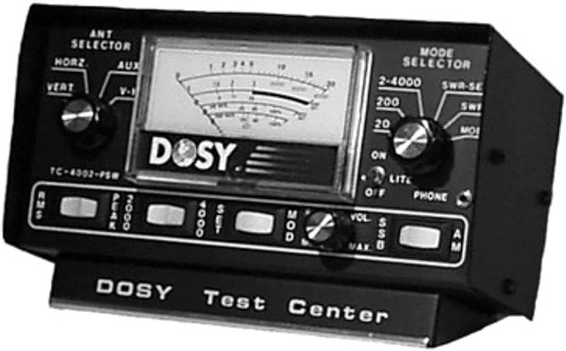 Dosy CB Ham Radio SWR Watt Meter TC4002PSW — ham swr meter amazon for ham swr meter