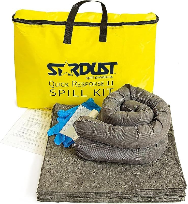 Stardust Spill Products D715 Quick Response II Spill Kit, Yellow Duffle — Chemicals and home supplies that ear for