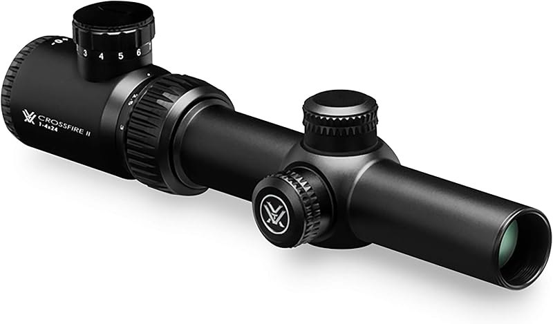 Vortex Optics Crossfire II 1-4x24 Second Focal Plane Riflescope (Black) — Beginner scopes for astronomy