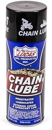 Lucas Oil 10393 Chain Lube Penetrant Aerosol - 11 oz., Multi — Locks, mounts, and chain lube. kit for locks mounts