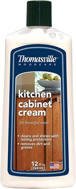 THOMASVILLE KITCHEN CABINET CREAM - Multisurface Wood Cleaner and Polish Furniture Quick Shine Restorer Protector