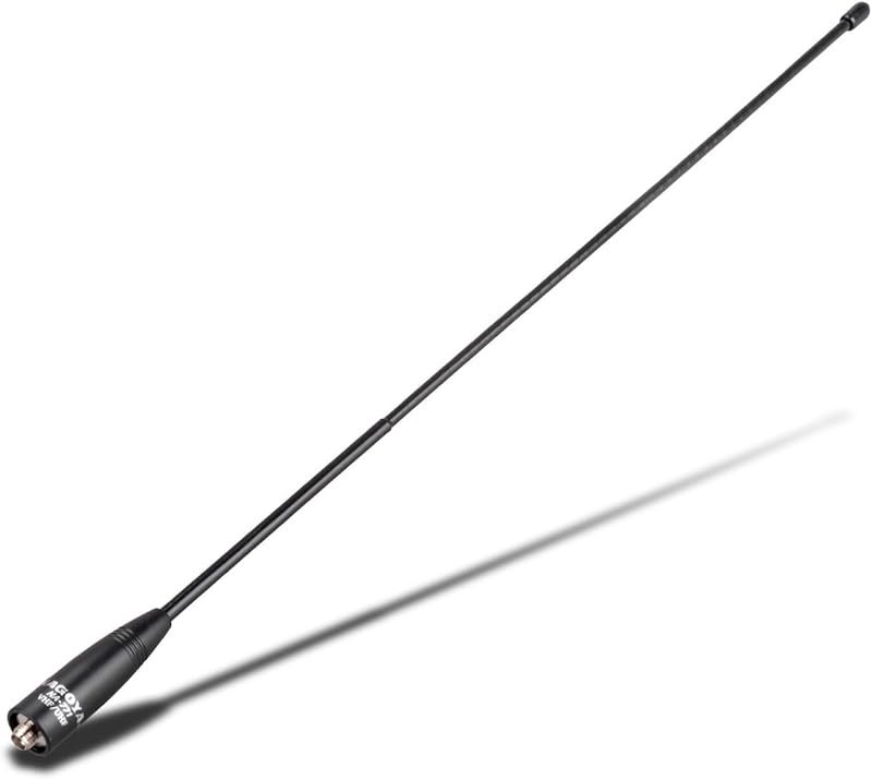 Authentic Genuine Nagoya NA-771 15.6-Inch Whip VHF/UHF (144/430Mhz) Antenna SMA-Female for BTECH and BaoFeng Radios —