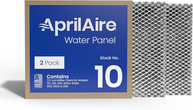 AprilAire 10 Water Panel Humidifier Filter Replacement for AprilAire Whole-House Humidifier Models 110, 220, 500