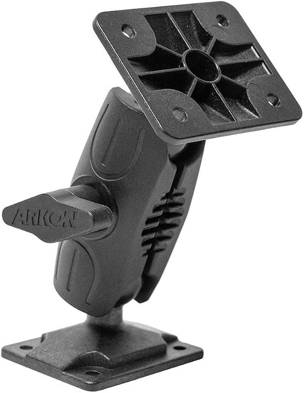 Heavy Duty 4 inch Car or Wall Mount for Camera GPS Satellite Radio and Video Camera Black Retail — video wall mount