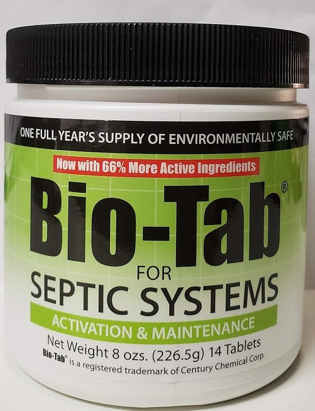 Bio-Tab for Septic Systems 8 oz (226.5g) 14 Tablets — Septic Treatments for septic treatments
