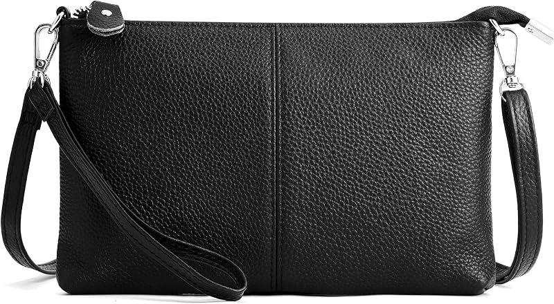 Genuine Leather Small Crossbody Bags for Women Wristlet Wallet Purses — handbags wristlet purse for handbags wristlet
