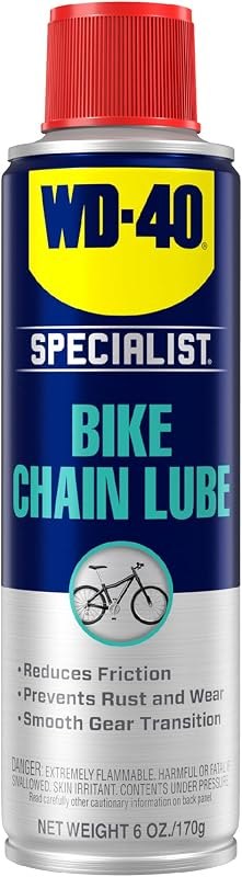 WD-40 Specialist Bike Chain Lube, 6 OZ — best Locks, mounts, and chain lube. for locks mounts chain lube