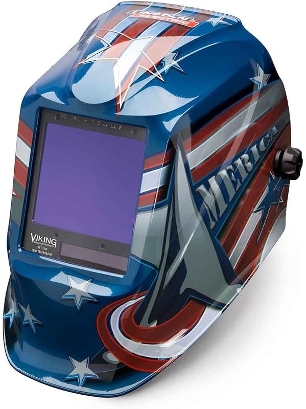 Lincoln Electric VIKING 3350 All American Welding Helmet with 4C Lens Technology - K3175-3 — auto darkening welding