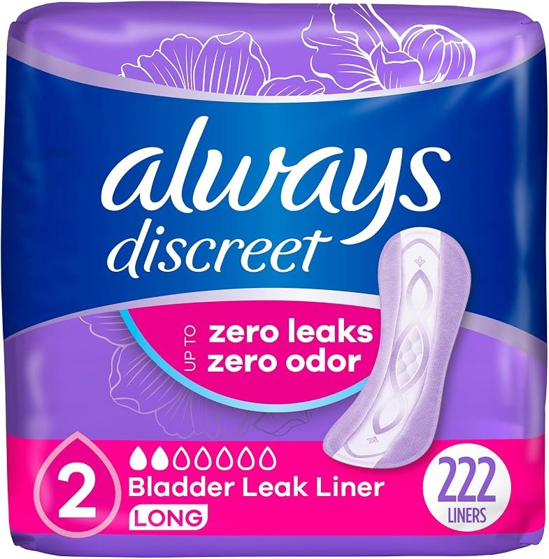 Always Discreet — Adult Bladder Control Pads amp; Line for adult bladder control pads