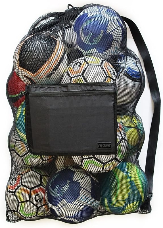 Heavy Duty Mesh Sports Gear Bag with Adjustable Shoulder Strap — Amazon Serves getting the most out o for serves