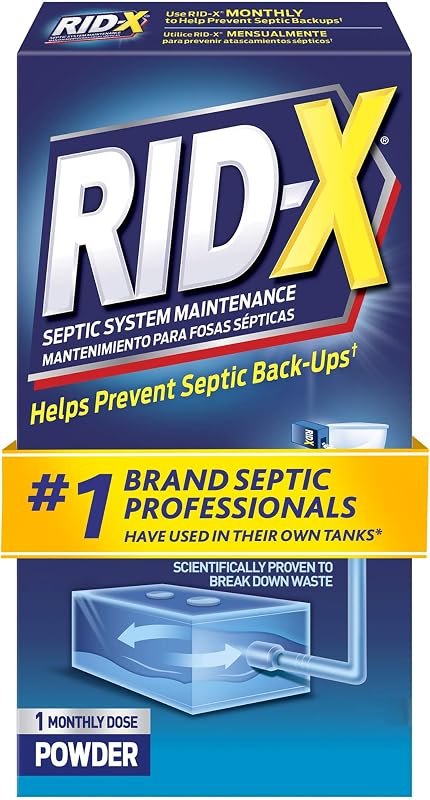 Rid-X 1920094143 Septic Treatment, 9.8 Ounce (Pack of 1) — Septic Treatments for septic treatments