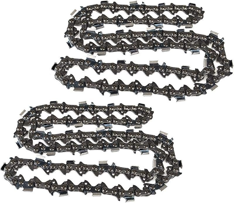 2 Pack, Oregon 22LPX062G 16" Stihl Chainsaw Chain Loops, 62 Links, .325” Pitch x .063” Gauge, Replaces Stihl 26RS62