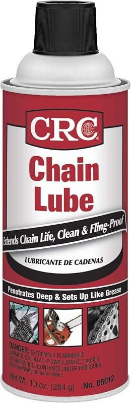 CRC Chain Lube, 10 Wt Oz, 05012 — Locks, mounts, and chain lube. heavy for locks mounts chain lube