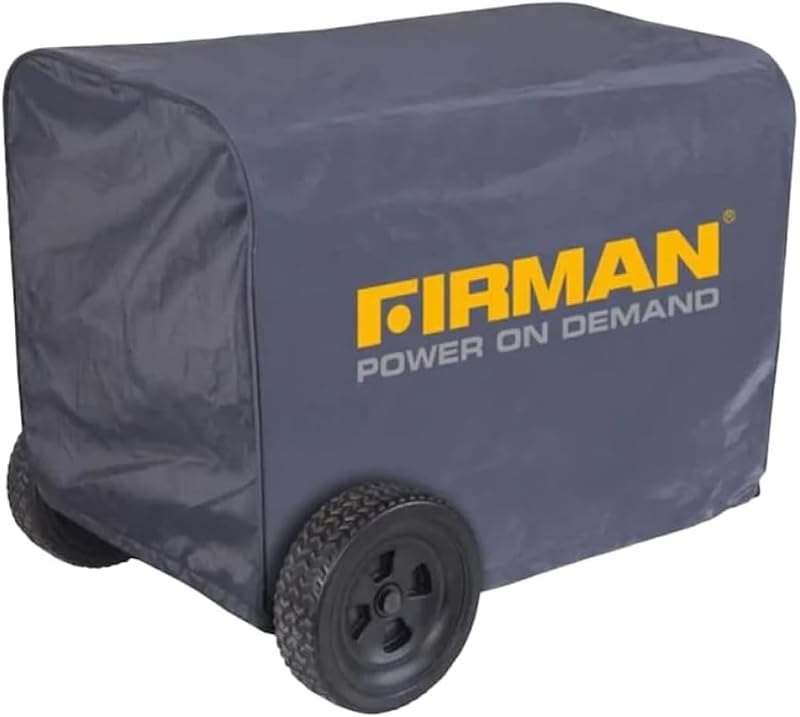 FIRMAN 1009 Large Portable Generator Cover, Heavy Duty Waterproof Vinyl, Double Insulated Protection for Generators