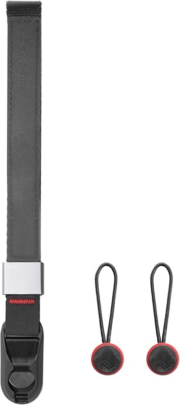 Peak Design Cuff Camera Wrist Strap, Compatible with DSLR, Compact and Point-and-Shoot Cameras, Low Profile, Quick