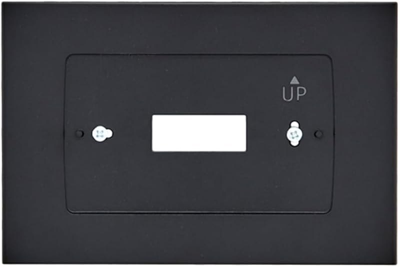 Wall Plate for Sensi Touch Smart Thermostat in Black, SA5B — smart thermostat wall plate amazon for smart thermostat