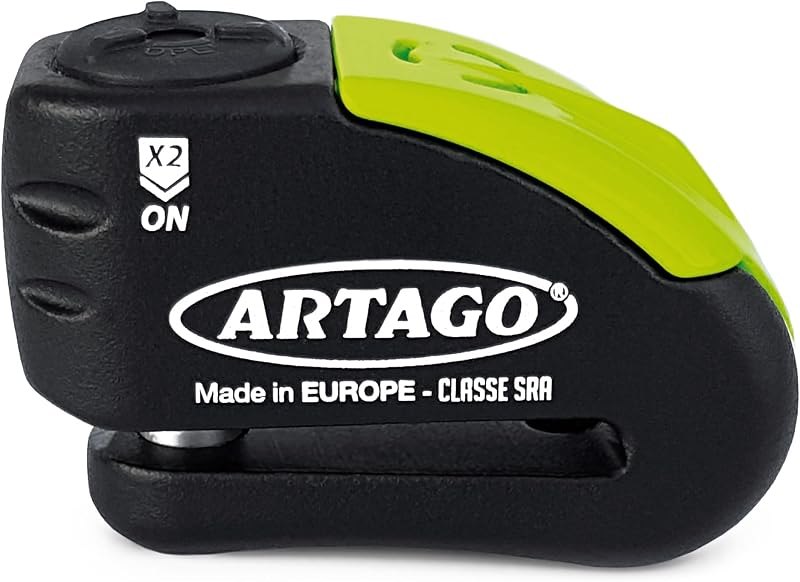 ARTAGO 30X14 High-End Motorcycle Disc Lock 2in1 — Motorcycle Locks for motorcycle locks