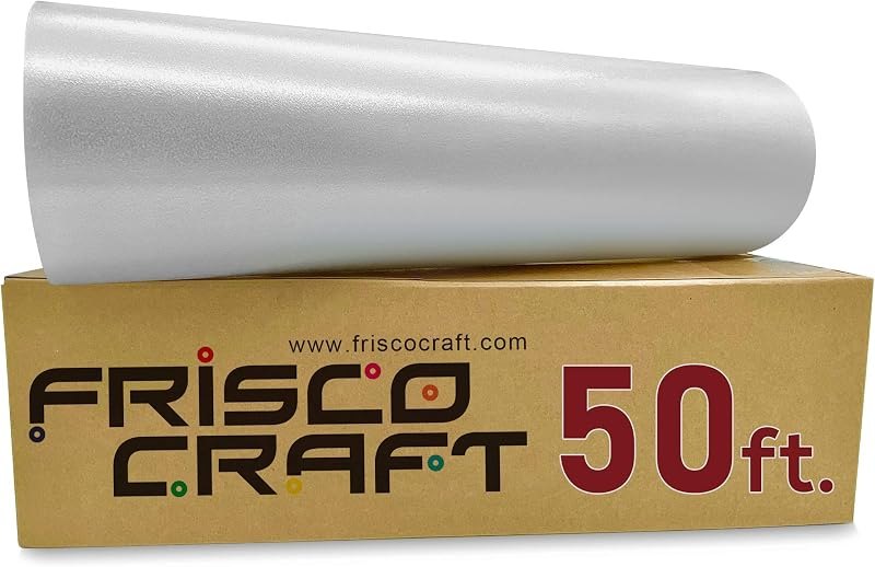 Frisco Craft Clear Transfer Tape for Vinyl Roll 12" x 50 Ft — craft transfer tape for weeding tool vinyl