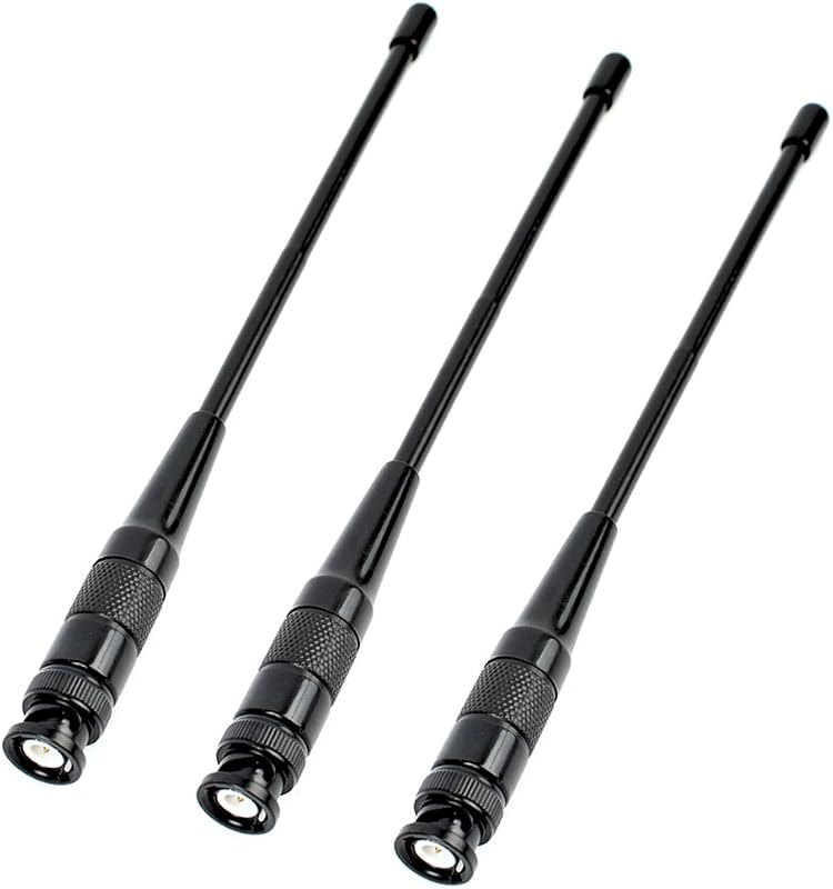 HYS BNC Dual Band VHF/UHF 2M 70CM Antenna for ICOM IC-A14 IC-V8 Ham Radio — ham swr meter amazon for ham swr meter