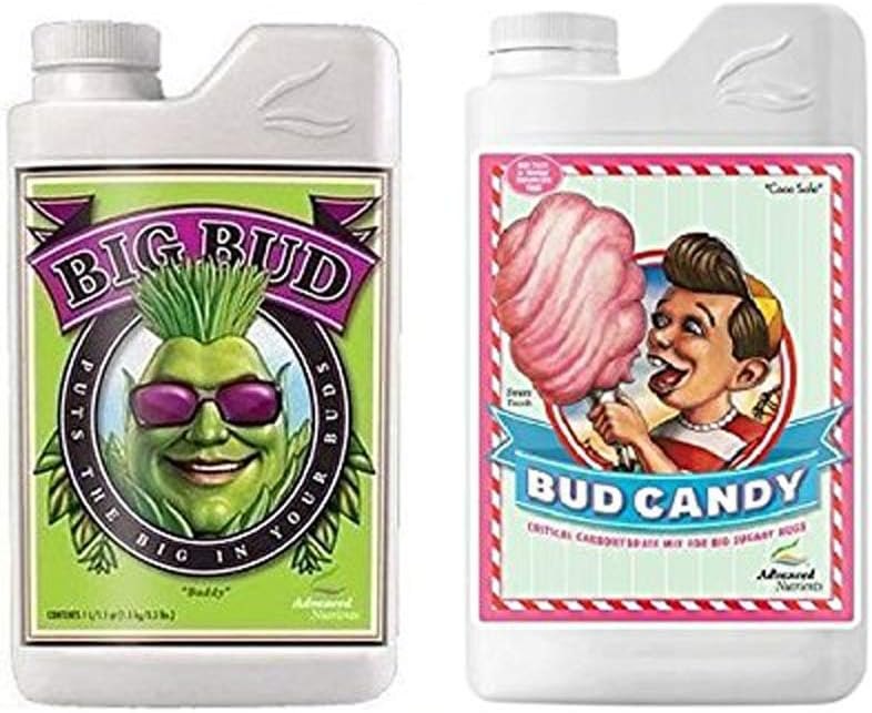 Advanced Nutrients Big Bud and Bud Candy Bundle Set Fertilizers Hydroponics (1 Liter) — hydroponics hydroponic