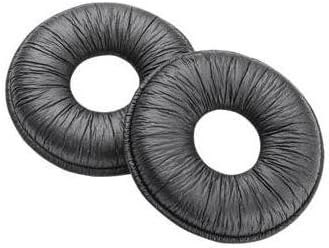 Leatherette Ear Cushion Compatible with Plantronics PL-71782-01, C052 SupraPlus Headsets — Teams headset ear cushions