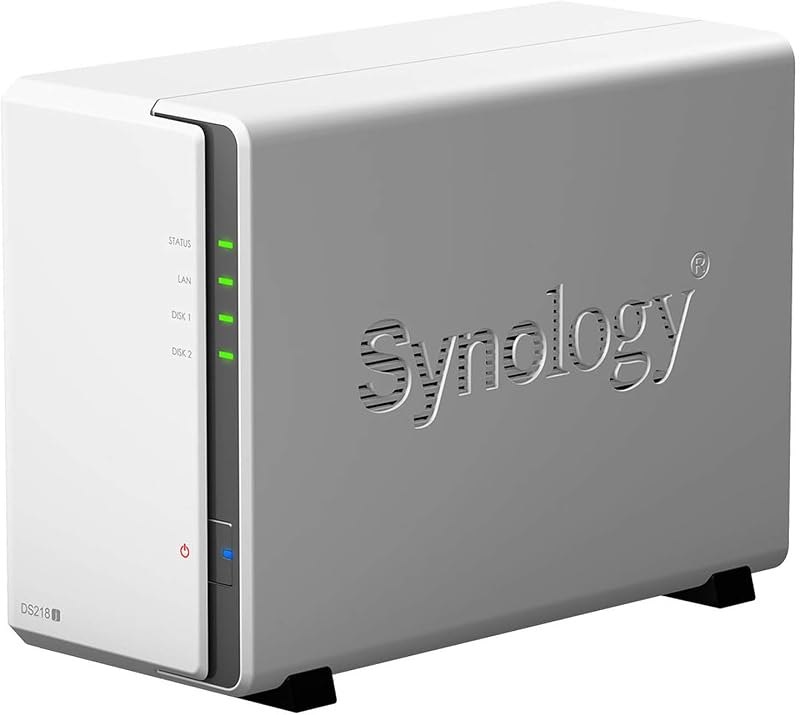 Synology 2 bay NAS DiskStation DS218j (Diskless)