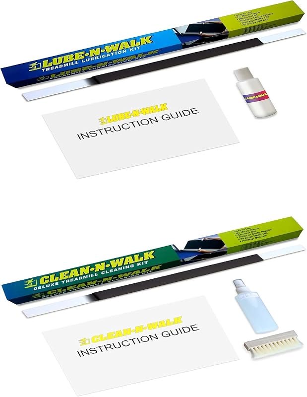 Clean-N-Walk (Home Combo Kit) Original Treadmill Cleaning and Lubrication Kit - Official Partner for Major Treadmill