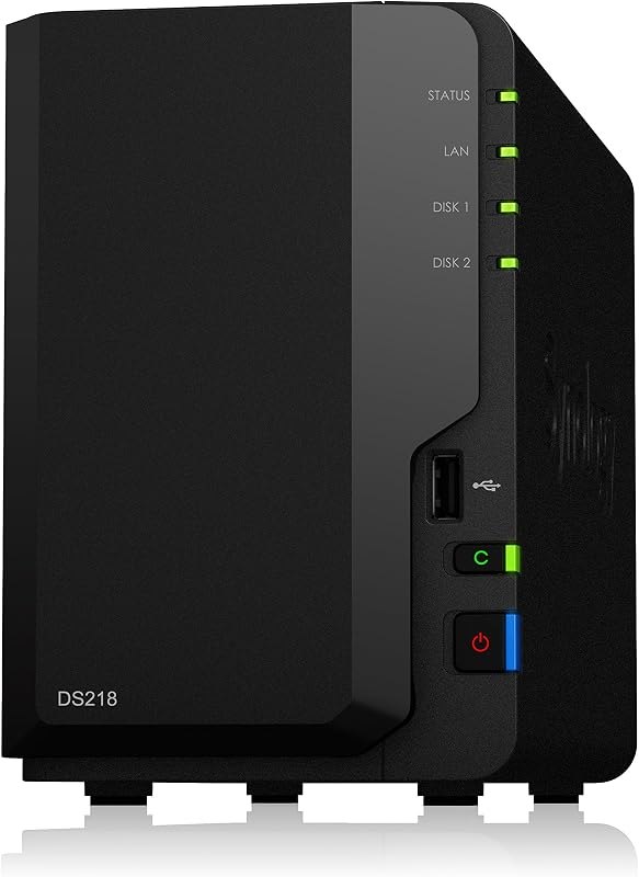 Synology 2 Bay NAS DiskStation DS218 (Diskless)
