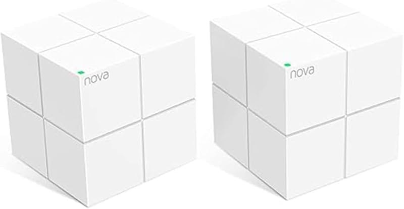 Nova Mesh WiFi System MW6 - Covers up to 2400 sq.ft - AC1200 Whole Home WiFi Mesh System - Gigabit Dual-Band Mesh