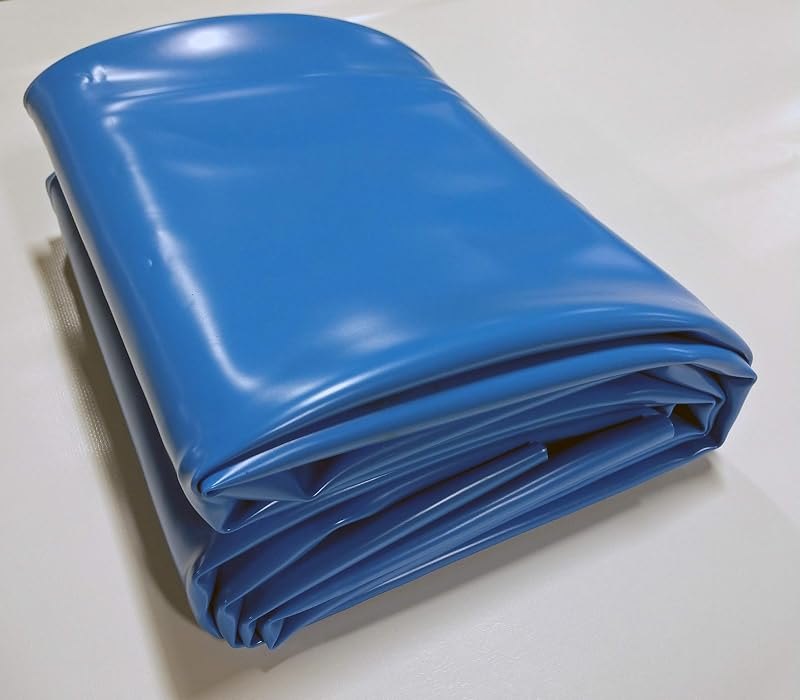 USA Pond Products' - 18x20 Blue Pond Liner-18'W x 20'L (5.49m x 6.1m) in 30-mil Blue PVC (0.75mm)-Fish/Plant Friendly