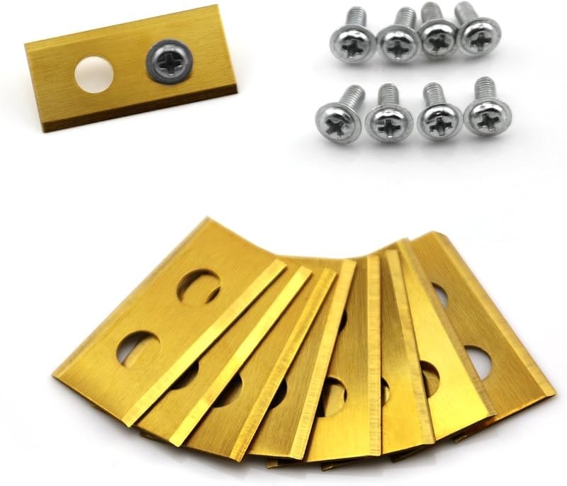 Headley Tools Replacement Robotic Lawn Mower Blade (Pack of 24) for Worx Landroid Robotic Mower (Stainless Steel